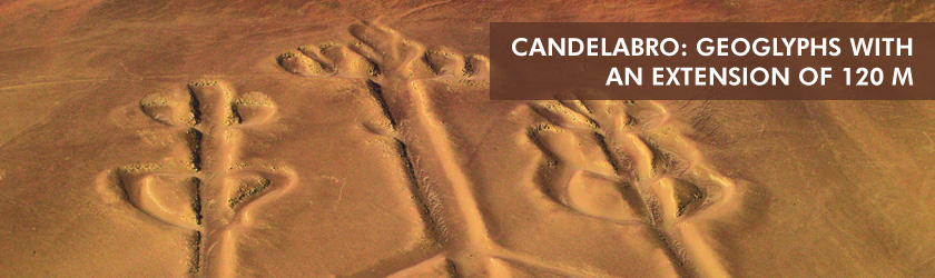 Candelabro: geoglyphs with an extension of 120 m