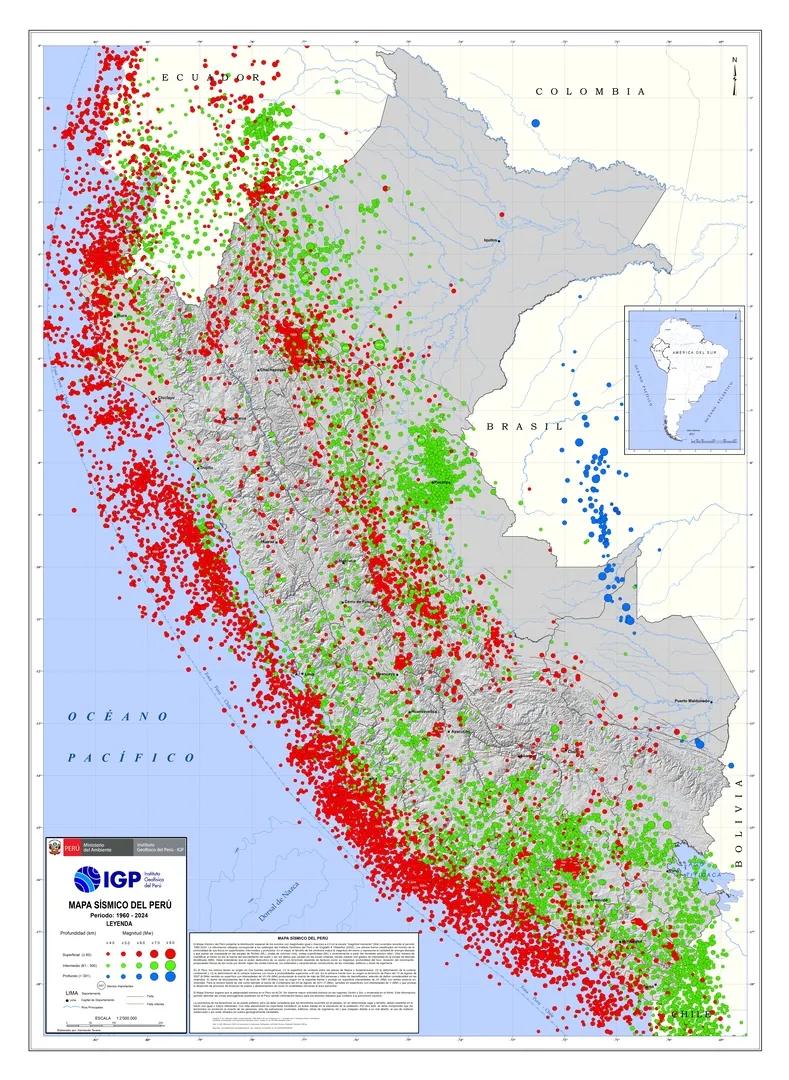 Mapa Sísmico 2024