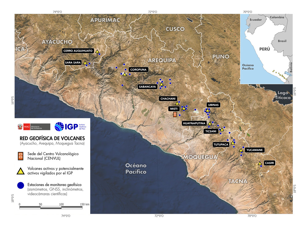 Red Geofísica de Volcanes